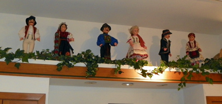Hungarian Scout dolls at Hungarian Heritage Museum in Cleveland Ohio USA